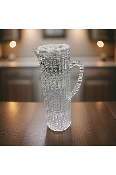 40feet 1,5lt Akrilik Kırılmaz Boncuk Sürahi Su Surahisi Karaf