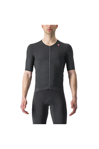 Castelli Tricou ciclism barbati Premio Black-Negru-M