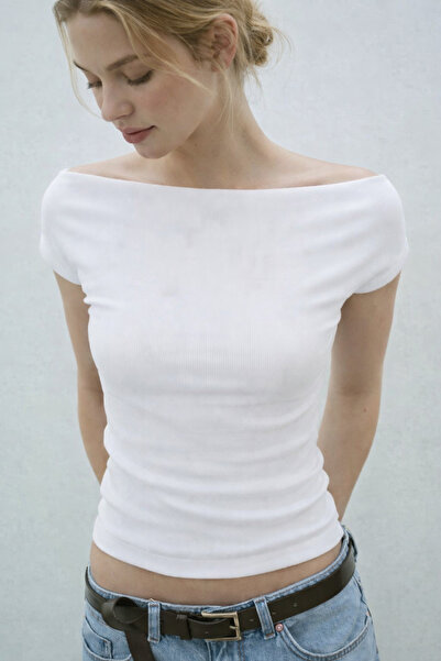 Hira Clothing Madonna Collar Long Basic Organic Cotton Pack Blouse/T-Shirt