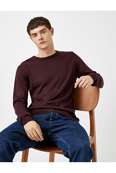 Koton سترة أرجوانية للرجال 1KAM92005LT