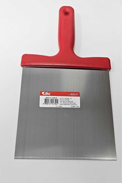 Dekor REMONT DEKOR Macun Küreği 20 cm Kırmızı Sap Yay Çeliği Kod: 742