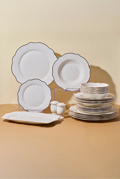 Perotti Gold Bone 27 Parça 6 Kişilik Yemek Takımı