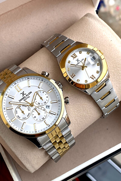 Daniel Klein %100 Orijinal Lüks Çelik Su Geçirmez 2 Yıl Garantili Sevgili Çif...