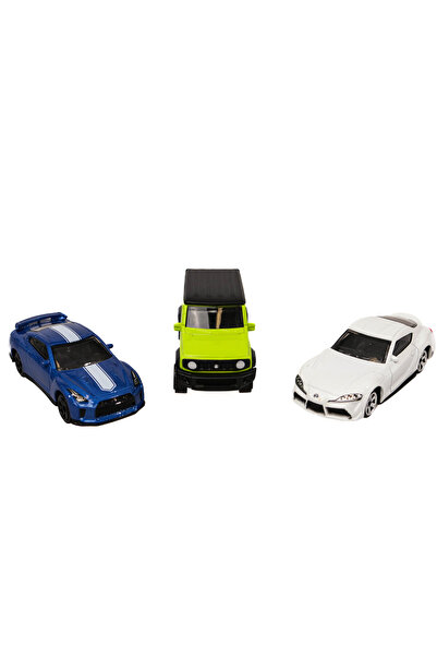 MSZ Σετ 3 αυτοκινήτων: Toyota GR Supra/Nissan GT-R/Suzuki Jimny 2018 1:58/1:6...
