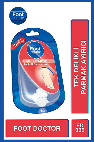 Foot Doctor Çift Delikli Yan Koruyuculu Parmak Ayırıcı