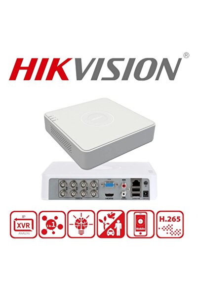 Hikvision DS-7108HGHI-K1 8 KANAL 2MP DVR KAYIT CİHAZI