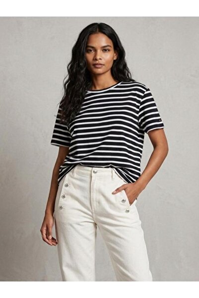 Tommy Hilfiger striped cotton cat t-shirt