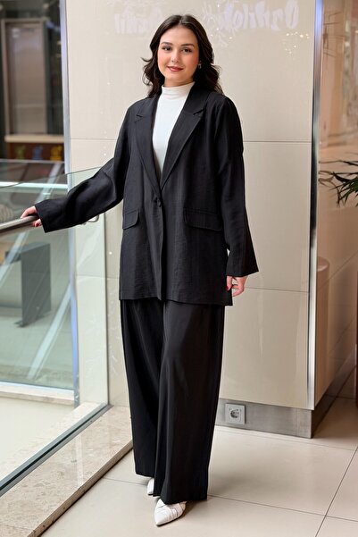 Ceremony Metal D Tokalı Safari Palazzo Pantolon