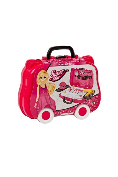 SHOP AND JOY Super Star Tekerlekli Makyaj Çantası - Taşınabilir Güzellik ve K...