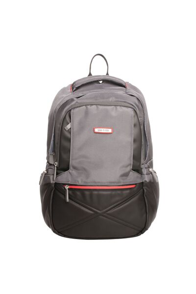 Lamonza Rucsac pentru laptop Ostend de 14 inch, 47x32x16 cm, gri