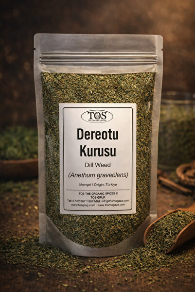TOS The Organic Spices Dereotu Kurusu 50 gr (1. KALİTE) Anethum Graveolens / ...