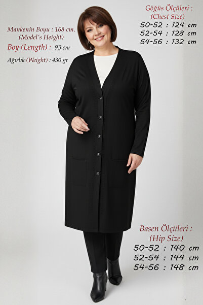 Laden Büyük Beden Kadın Yazlık Turlu Viskon Penye Nefes Alan Anne Düğmeli Tun...