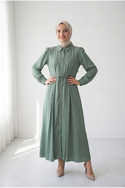 BENAHOLL Φόρεμα Modal Marista με λεπτομέρεια με πλισέ μπροστά και πίσω, με το...