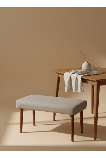 KleinHaus Furniture Ahşap Bench, Ahşap Bank, Puf, Yemek masası bankı
