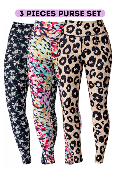 mothers dream طقم ليجنز للبنات مكون من 3 قطع