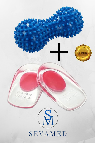 kırmed Topuk Dikeni Tabalığı Silikon Ortopedik Tabanlık Topuk Pedi Ayak Ağrıl...