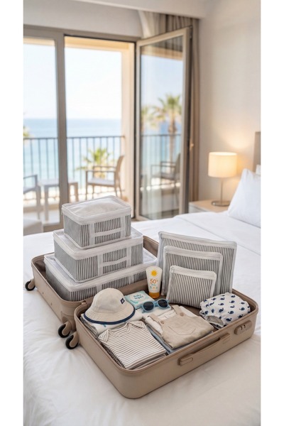 Özlem Toys 6-компонентний органайзер для дорожньої сумки з сіткою