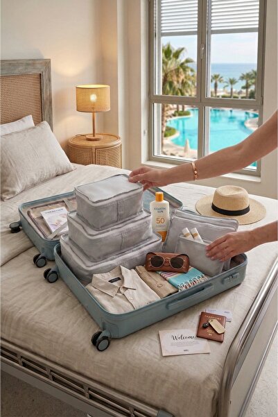 Özlem Toys مجموعة منظمات الحقائب مكونة من 6 قطع