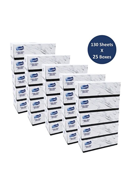 Finesse Kleenex Daily Care Facial Tissue - Pack Of 25 Boxes
