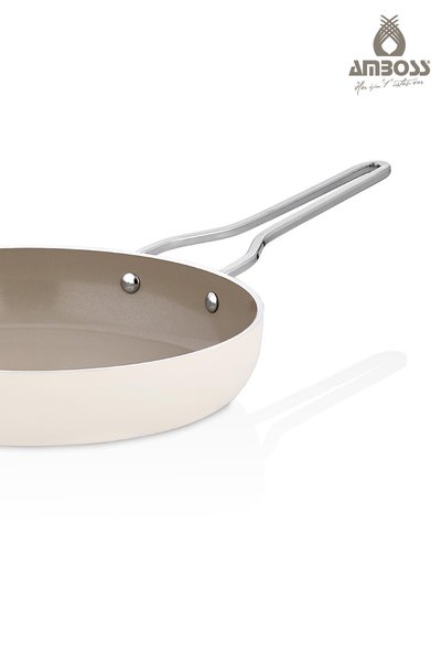Amboss Sera Nova Natural Ceramic Pan 24 cm 1.9 Liter – Latte