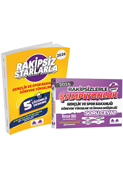 Rakipsiz UZEM Gençlik ve Spor Bakanlığı GYS 2'li Set SORU CEVAP + DENEME