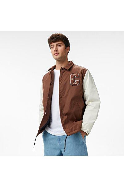 Converse Classic Erkek Renk Bloklu Kahverengi Ceket