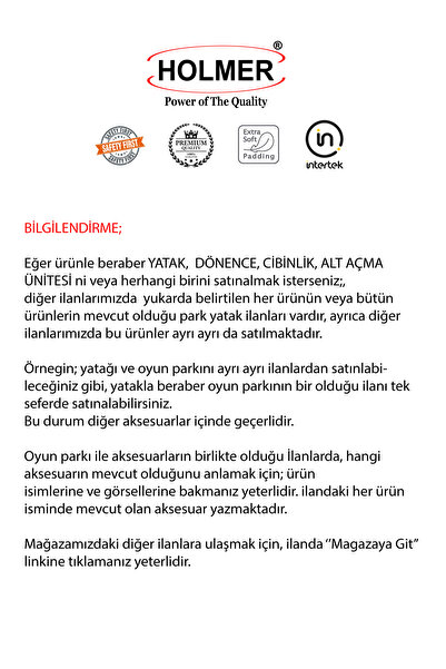 Holmer Coolstyle (anne Yanı/park Yatak) Multi Pro Oyun Parkı/anne Yanı/beşik Bej