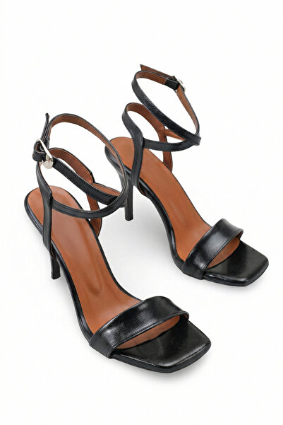 Riccon Women's Heeled Shoes 0012717 Black Rustic