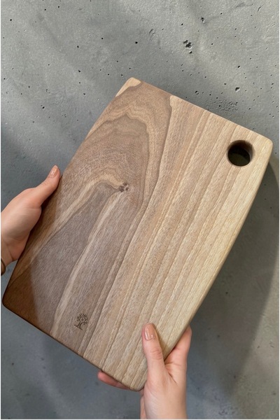 Öz ahsap لوح تقطيع خشبي من خشب الجوز الأمريكي