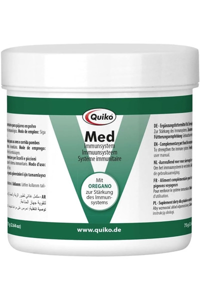 Quiko Med Supplementary feed with Oregano for Pet birds - كويكو مضاد حيوي للط...