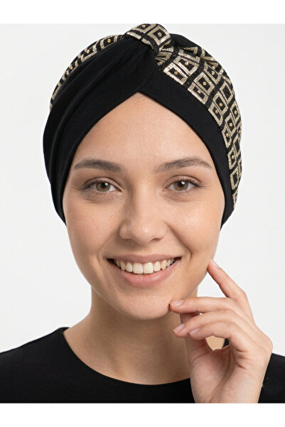 elysianfidan Design special negru cu model carouri aurii căptușit gata de fab...