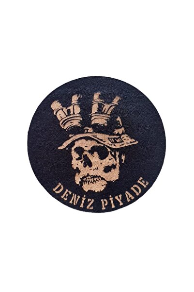 Seyhan Askeri Malzeme Deniz Piyade Deri PEÇ  -Arma - Leather Patch
