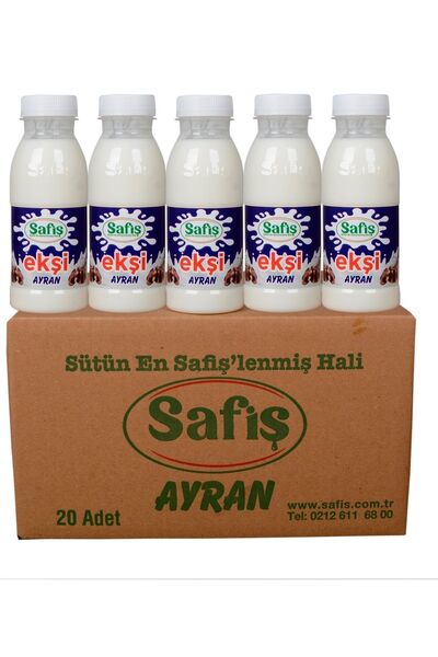Safiş Ekşi Ayran Tam Yağlı 275 ml 20 Adet