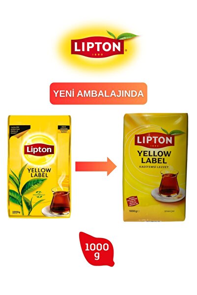 Lipton Yellow Label Dökme Çay 1000 G