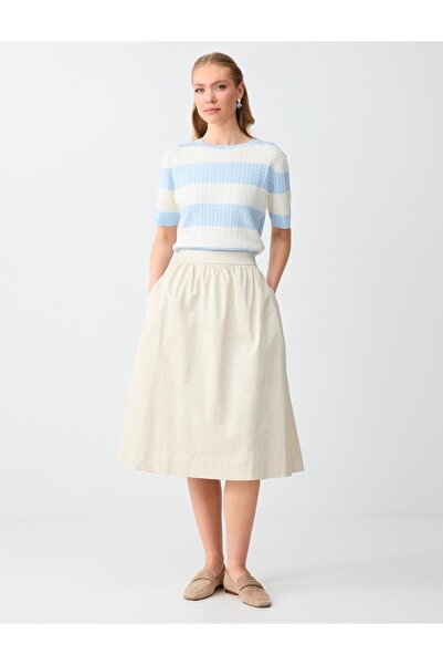 Jimmy Key Stone Loose Woven Skirt