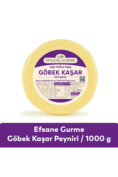 Kavlak Zeytin Efsane Gurme Göbek Kaşar Peyniri 1 KG