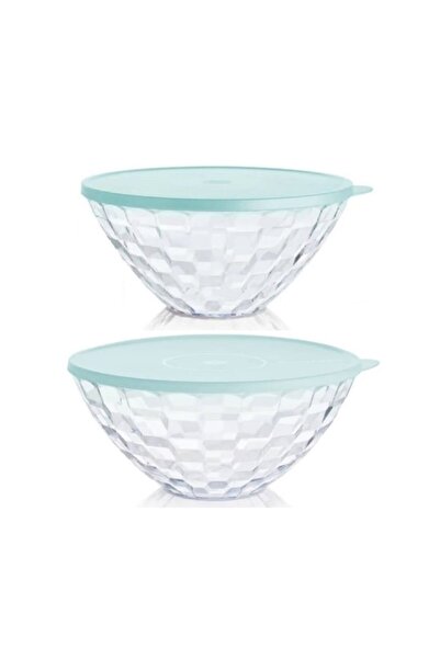 Tupperware Diamond Service 2-Piece Storage Container 2Lt-3.5Lt