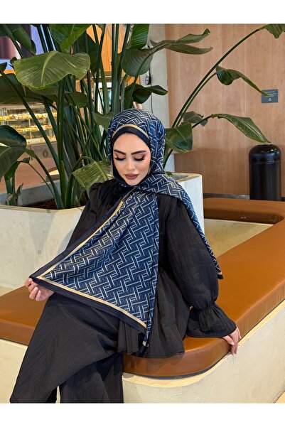 tomrisboutique Luxury Voile Silk Shawl Hijab Foulard Scarf Shawl F Pattern 70...