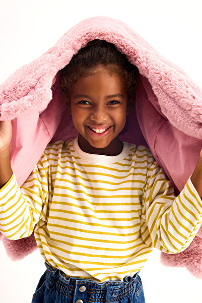 Marvy Mustard Striped Long Sleeve Tshirt