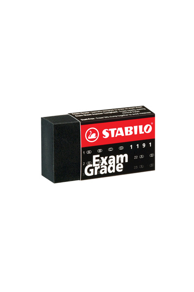 Stabilo Radieră Neagră - Design Confortabil