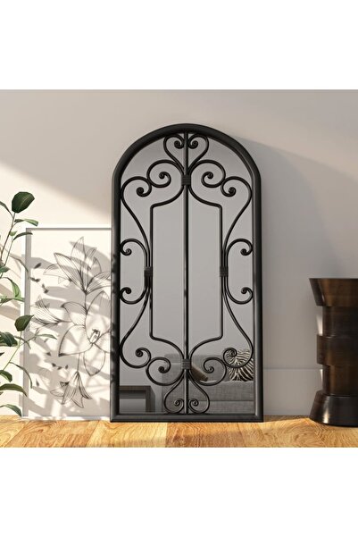 Concept Oglindă,negru, 70x30 cm,fier, pentru utilizare în interior