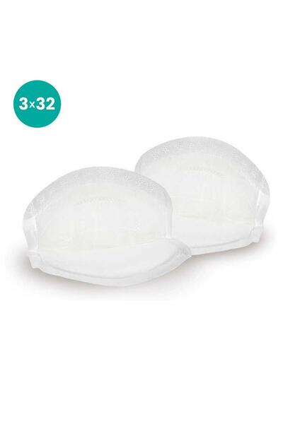 Mamajoo 3D Disposable Göğüs Pedi Ultra Emici ve İnce, 3 X 32 Adet