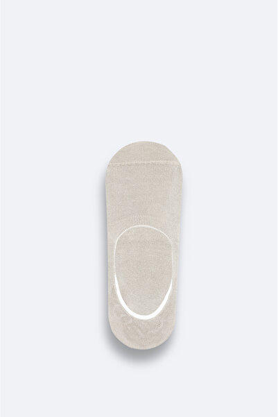 Avva Șosete de balerină din bumbac bej pentru bărbați B 008557