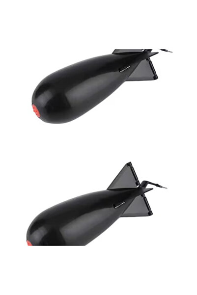 OEM Set of 2 foam baits, ABS, 14.55.5cm, Black