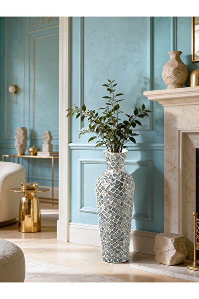 Lisso Azura Vazo El Yapımı Mother Of Pearl