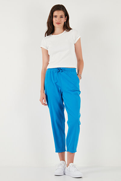 Lela Pamuk Paket hlača sa normalnim strukom, standardnog kroja, ravnih nogavi...