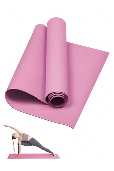 BKM Zeycamping Yoga Pilates Kamp Çadır Spor Matı pempe renk