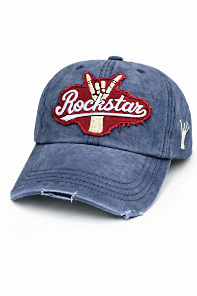 ALASEREN Βίντατζ Αντίκες Καπέλο Unisex |   Ρυθμιζόμενη μεταλλική πόρπη, κεντη...