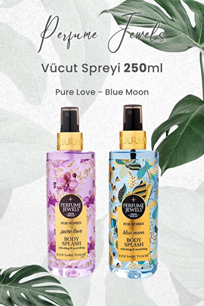 Eyüp Sabri Tuncer Pj Body Splash Pure Love 250 ml ve Blue Moon 250 ml