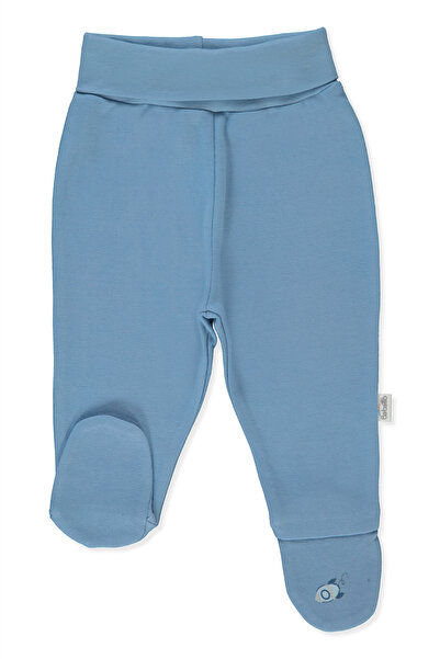 Bebetto بنطلون إنترلوك مع جيوب (تو سبيس) لون نيلي